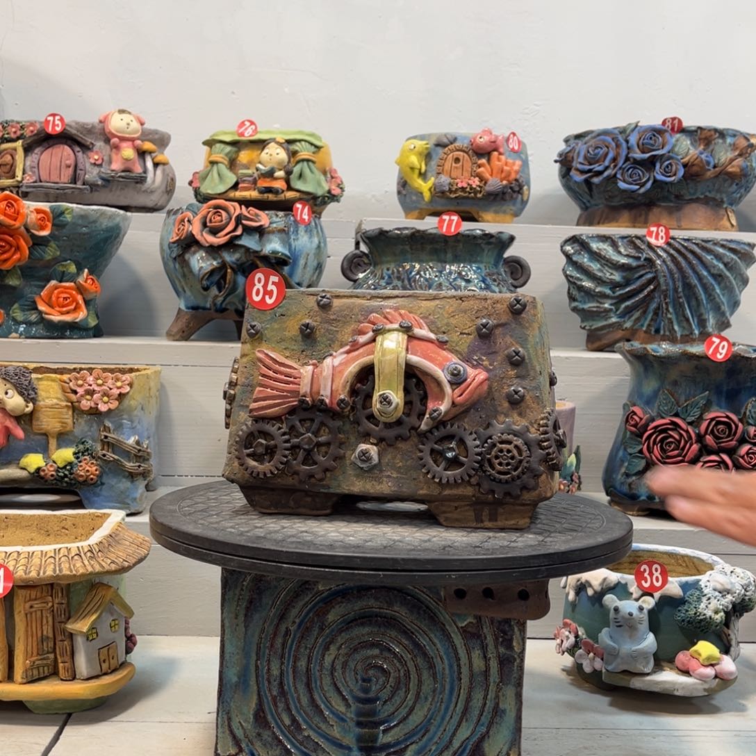 陶瓷85 号陶然花盆新年福利