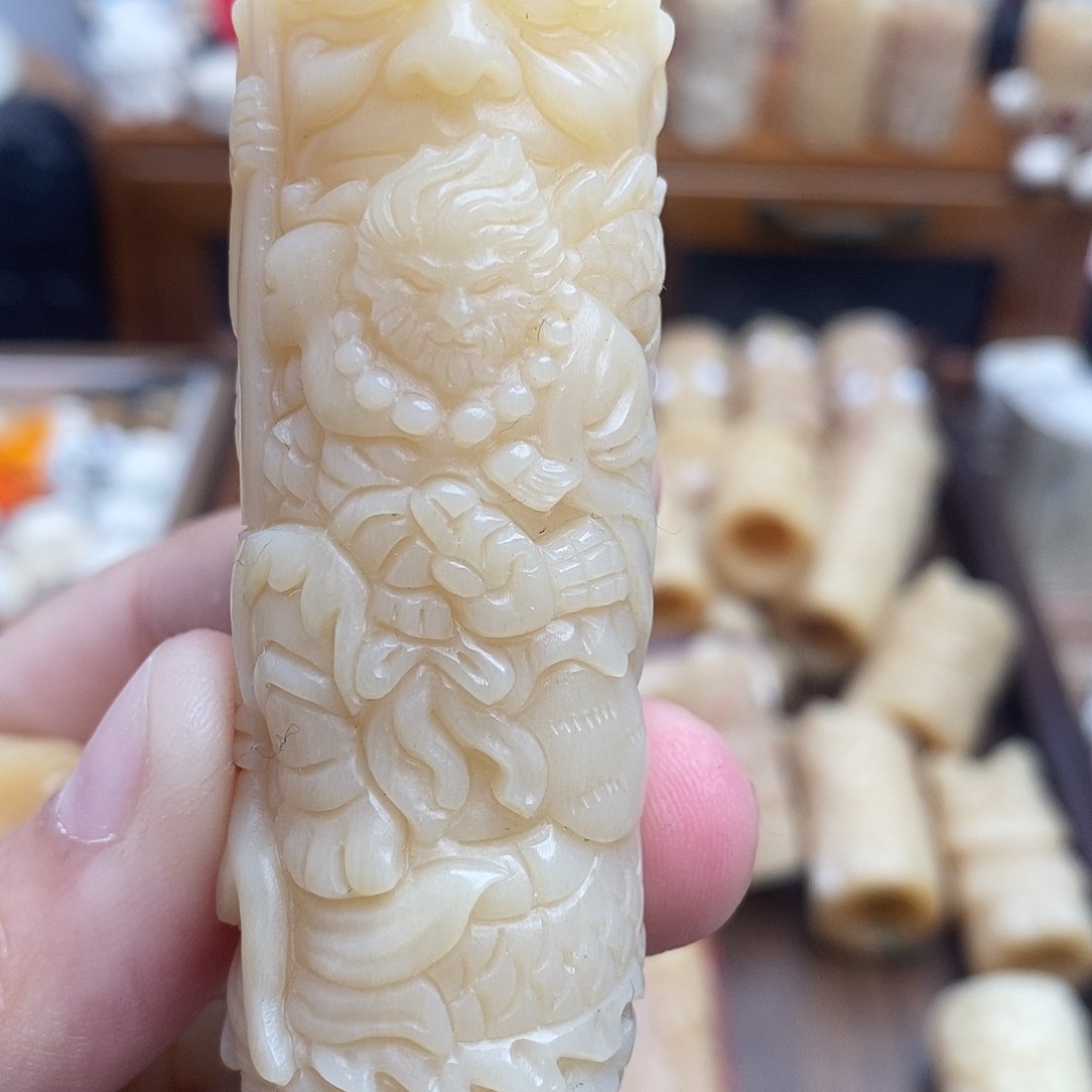 鹿骨把件倾**唯c36黑神话骨笛