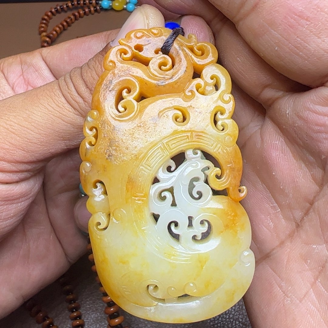 吊坠(不含链)未镶嵌和田玉