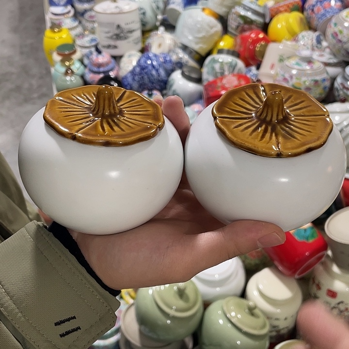 微瑕陶瓷茶叶罐密封罐