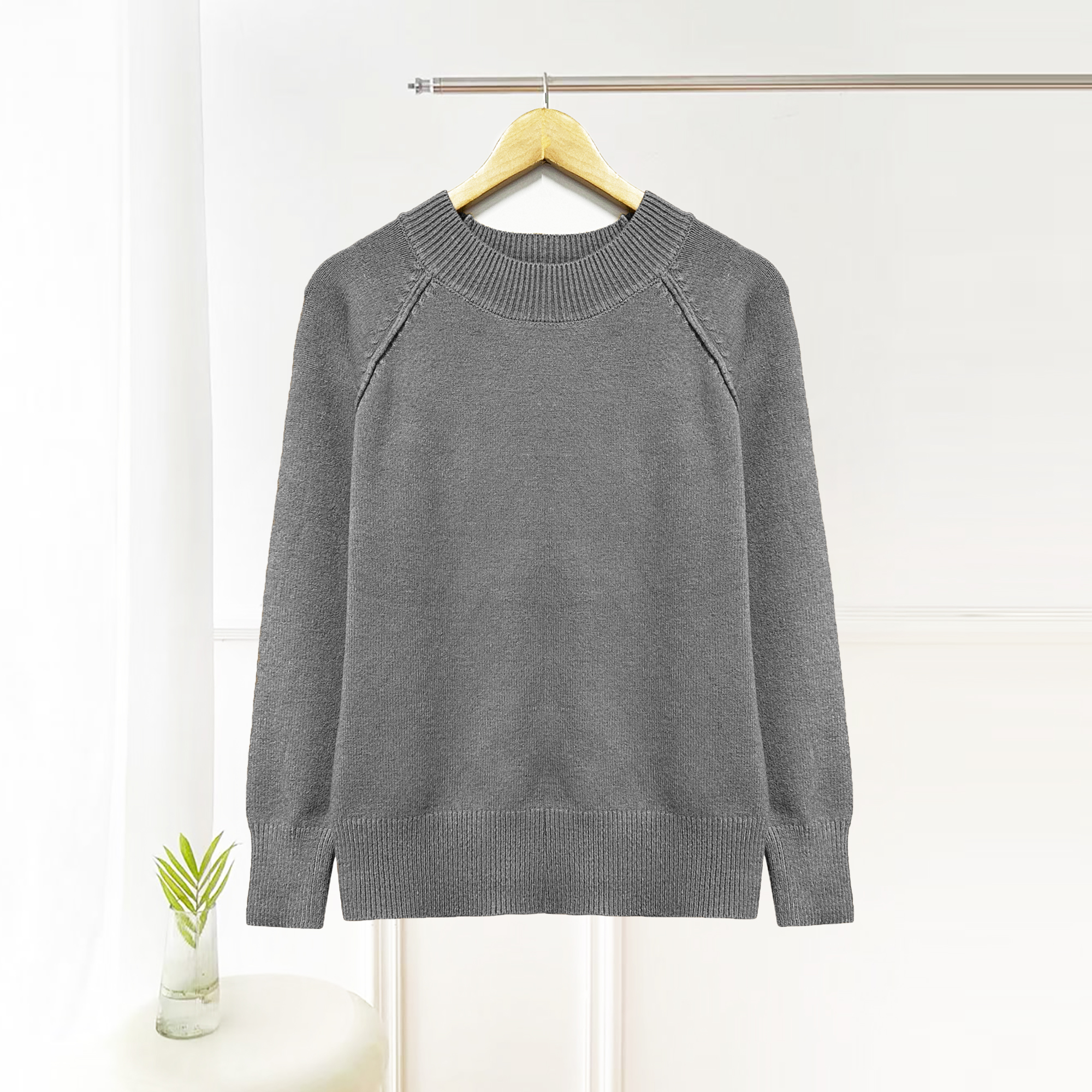 时尚新品！女士时尚百搭针织毛衣H319