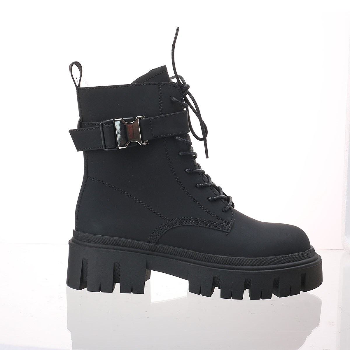 【红蜻蜓】女式牛皮保暖加绒棉鞋靴子骑士靴C31017061R