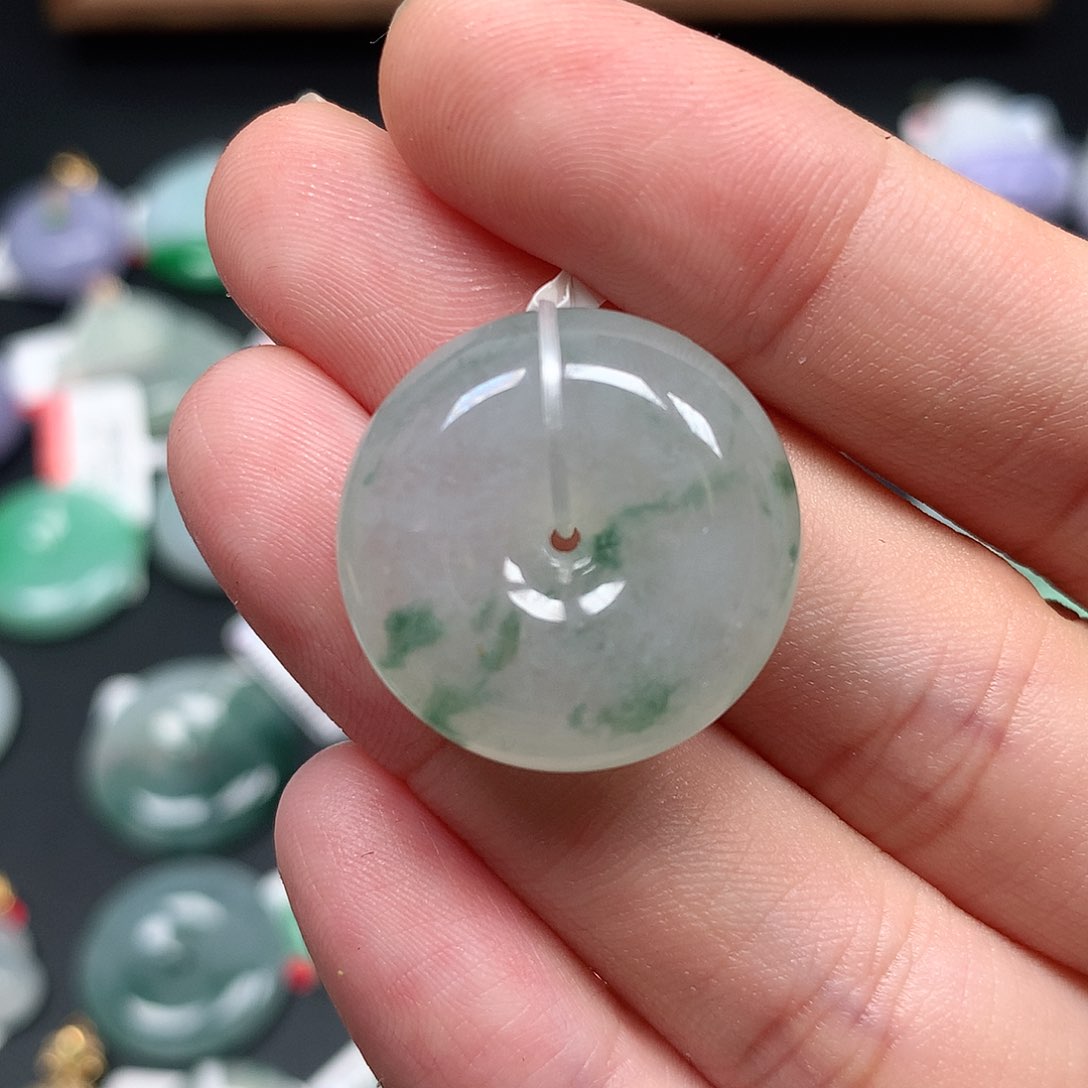 颈饰未镶嵌翡翠翡翠吊坠