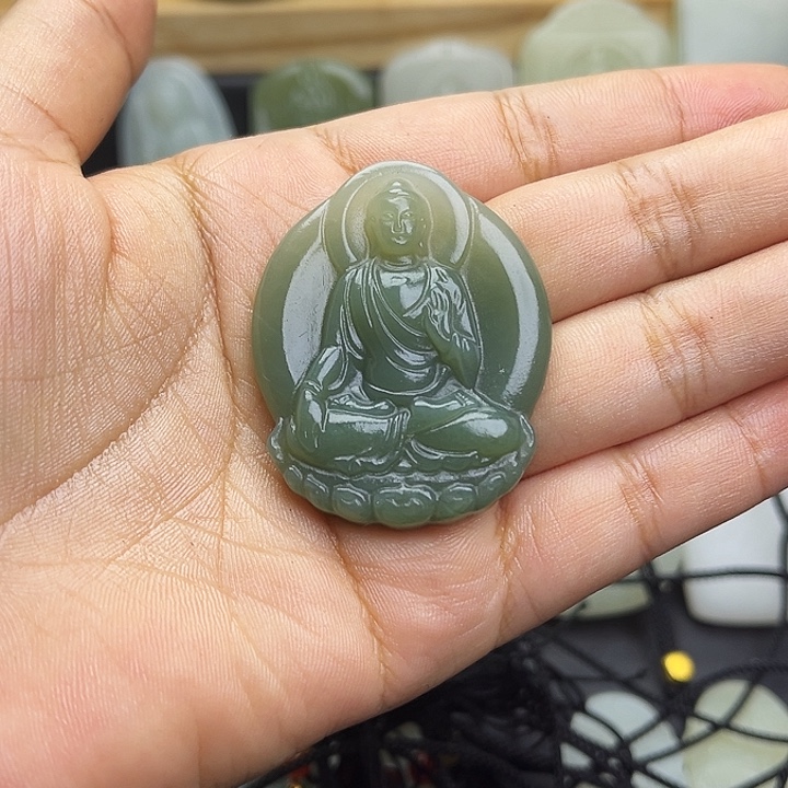 暗***香颈饰未镶嵌和田玉