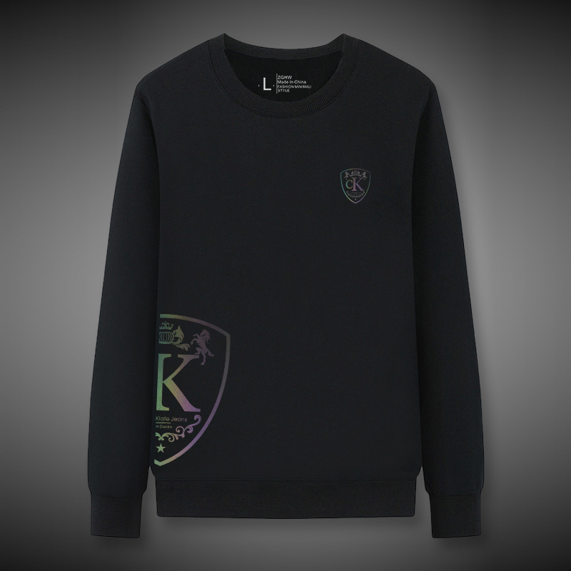 ColuinKlate卫衣男春秋季长袖潮流修身圆领套头字母高档休闲上衣