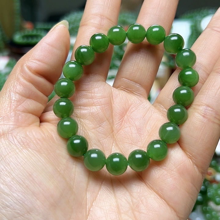 和田玉（碧玉）手串未镶嵌