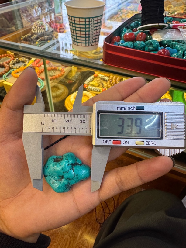 非金属莫桑石棉绳项链 锁骨尺寸17x22x11mm时尚