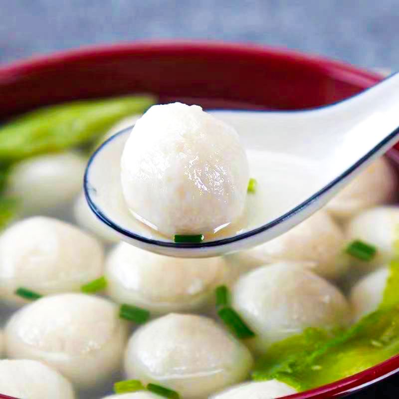 潮汕老师傅惠来神泉白鱼丸鲜鱼丸250*6包