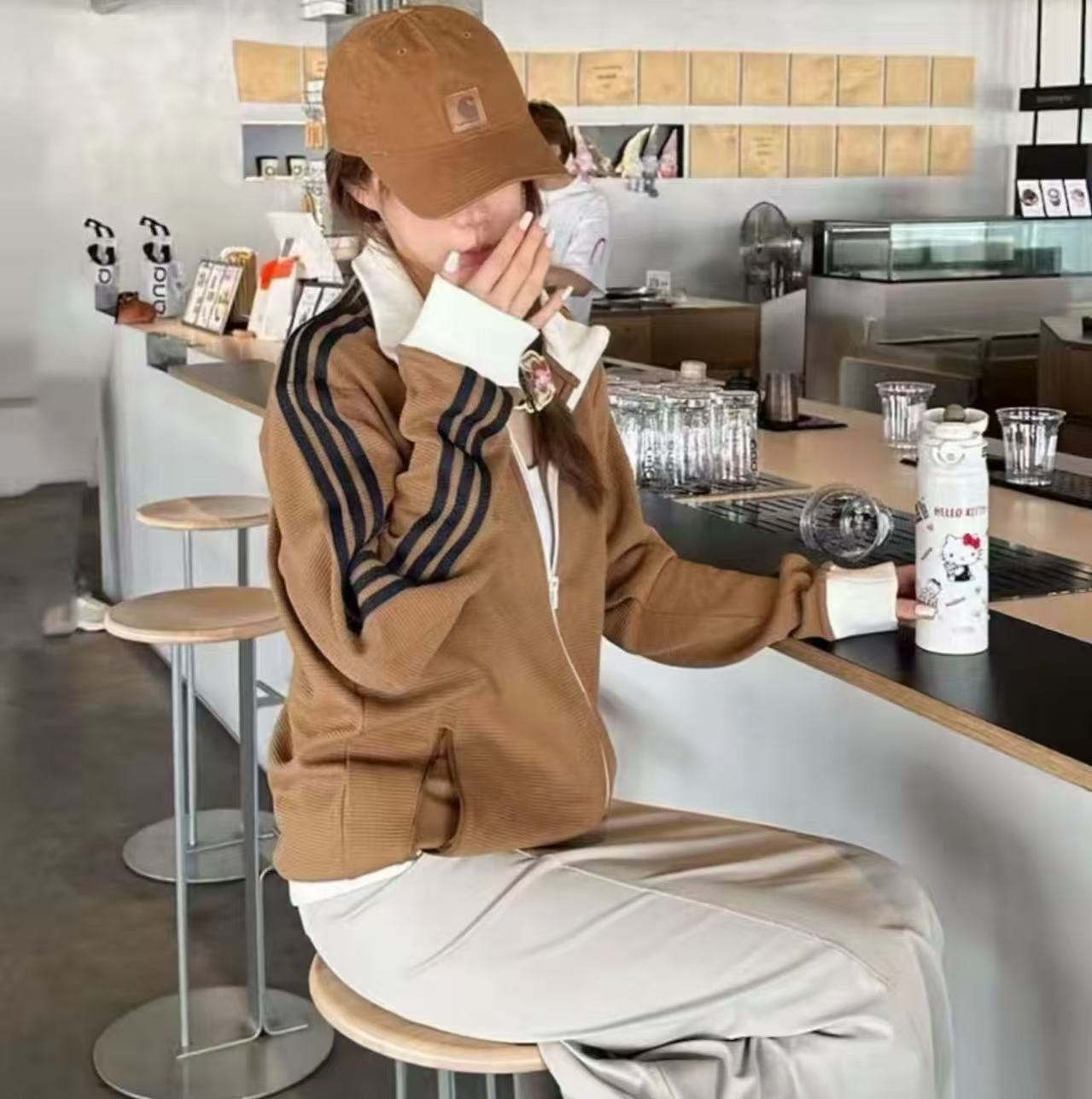 【达人专拍】华夫格外套