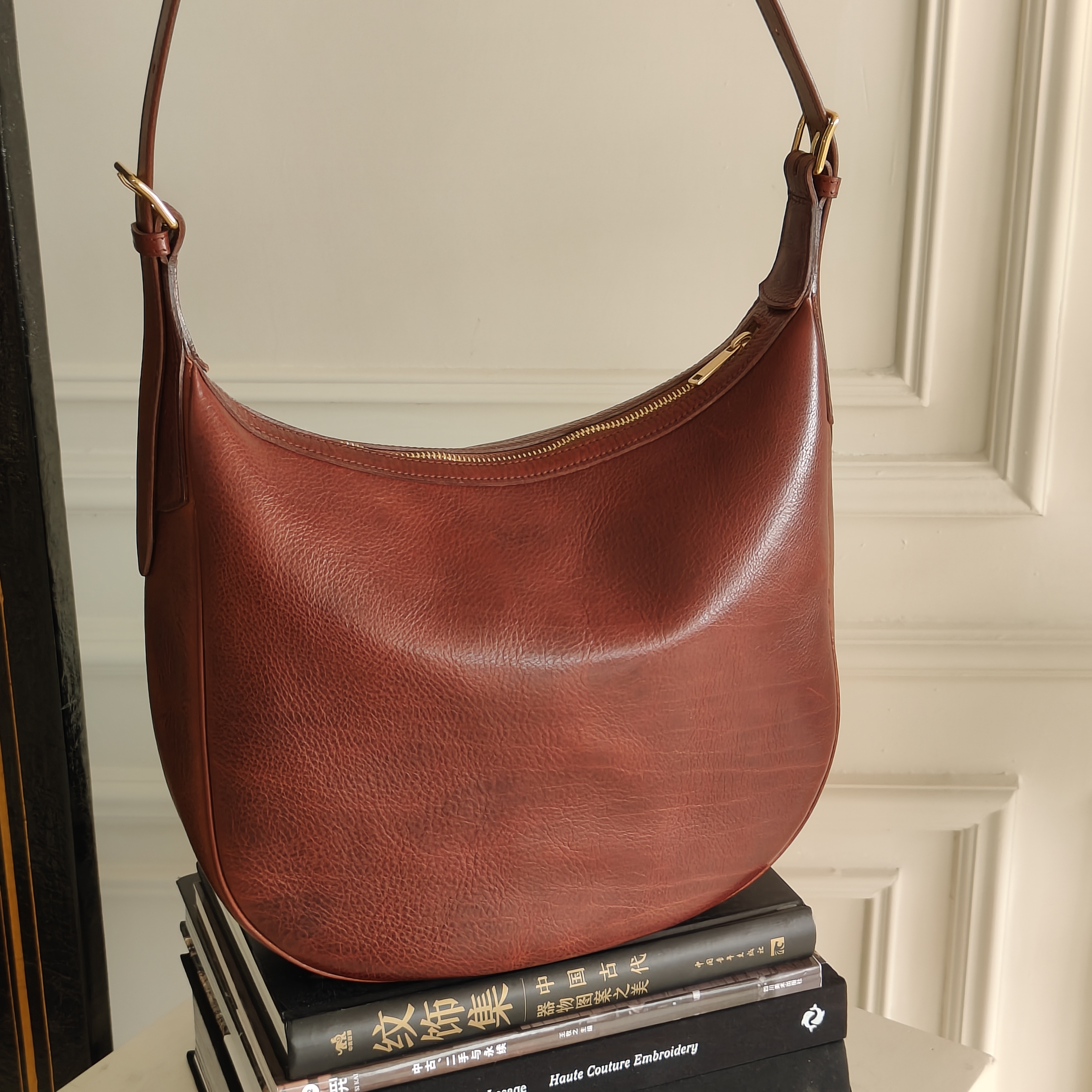 三笙鱼SANSHENGYU 【新月包】单肩包——设计师风格系列