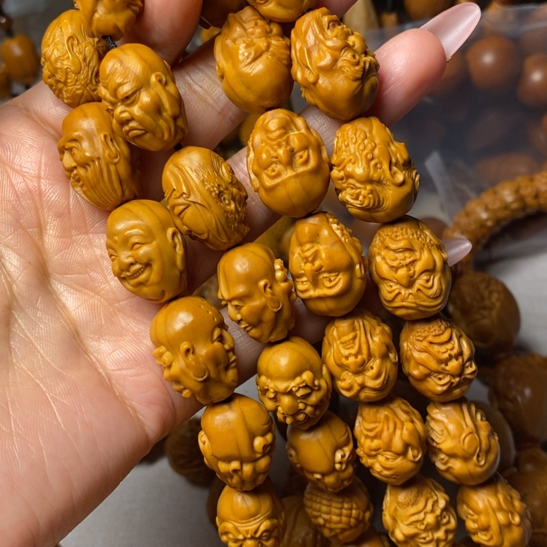 陈***锡橄榄核手串/手链橄榄双面108