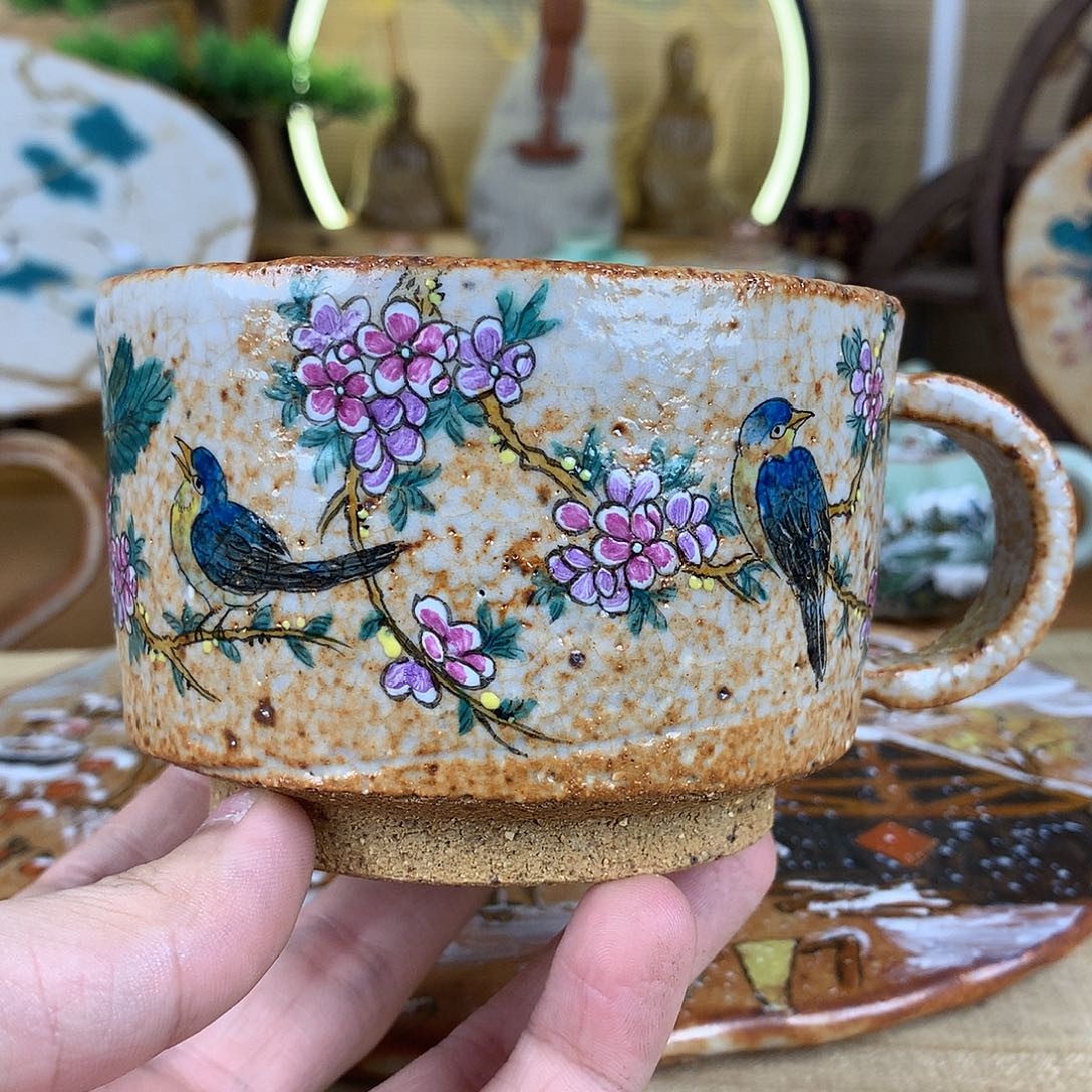 杯景德镇陶瓷手作