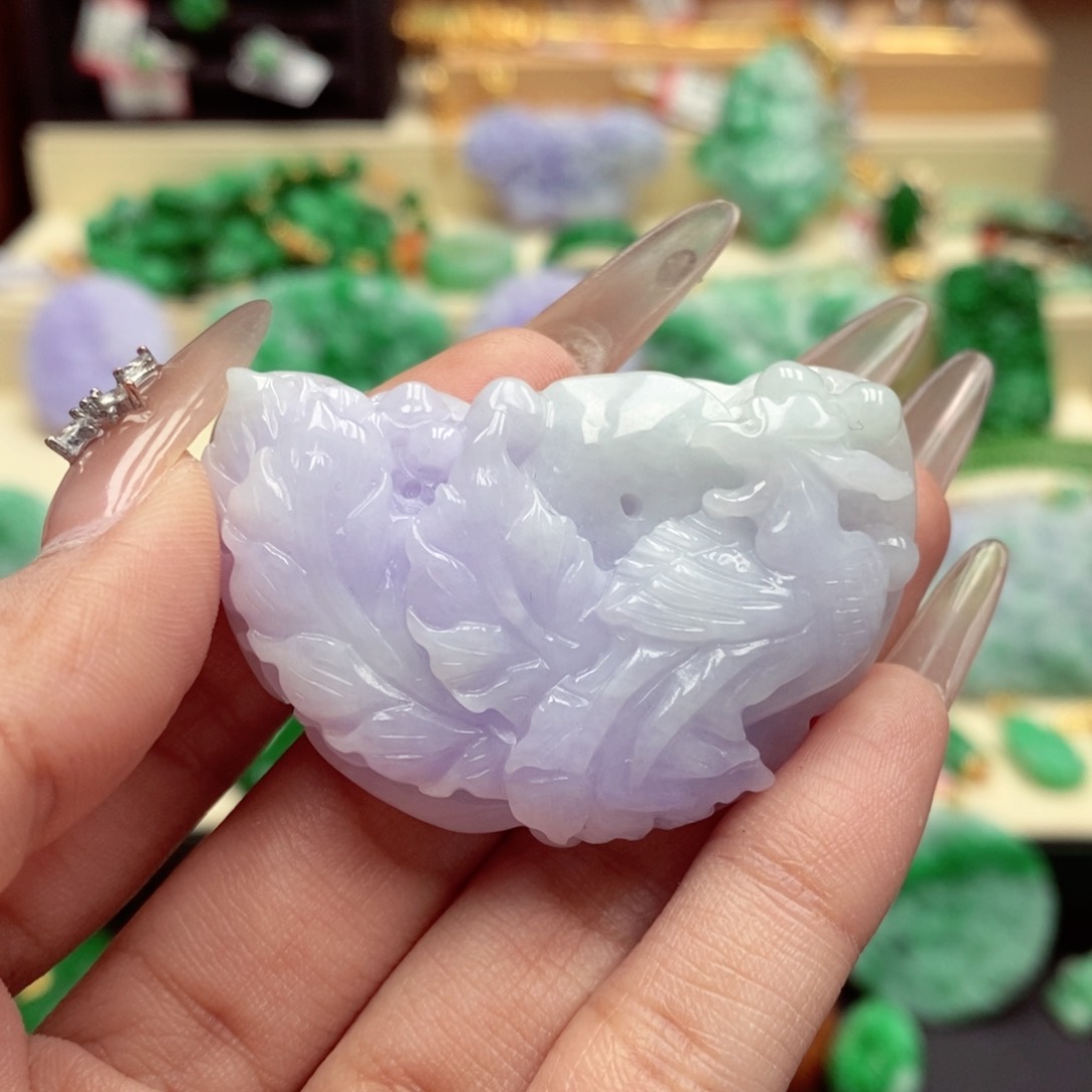 颈饰未镶嵌翡翠翡翠吊坠