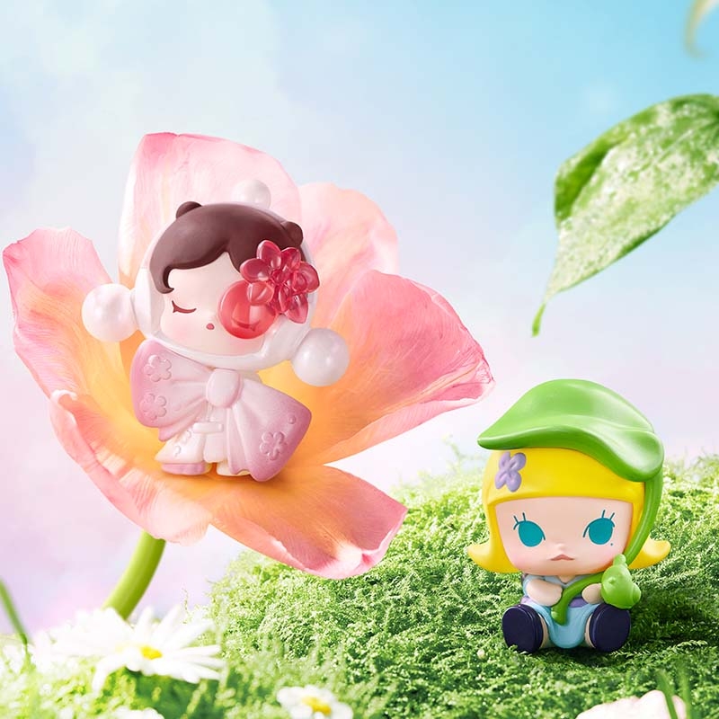 【拆盒】泡泡萌粒跟我去郊游系列盲盒公仔