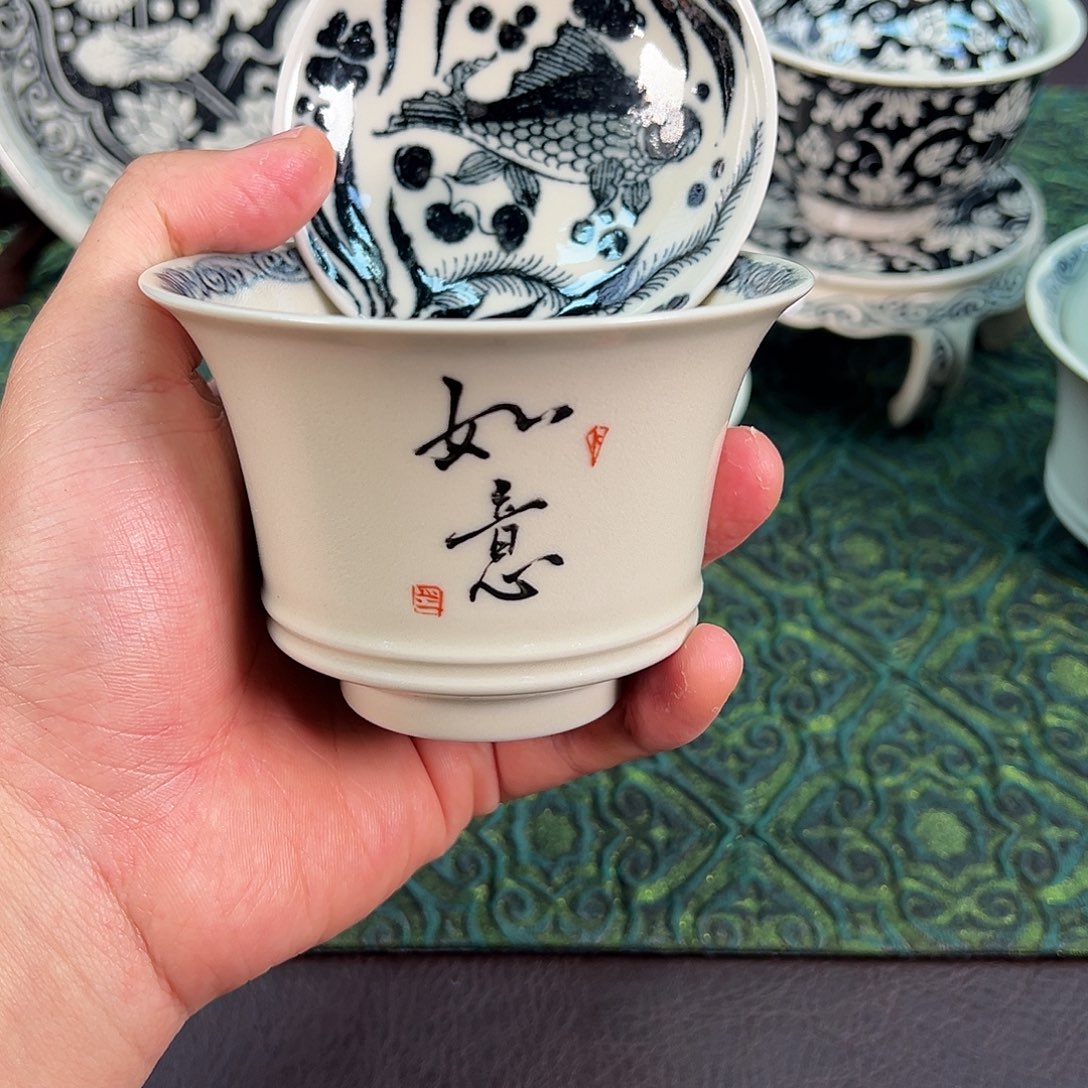 陶景德镇手工手绘陶瓷