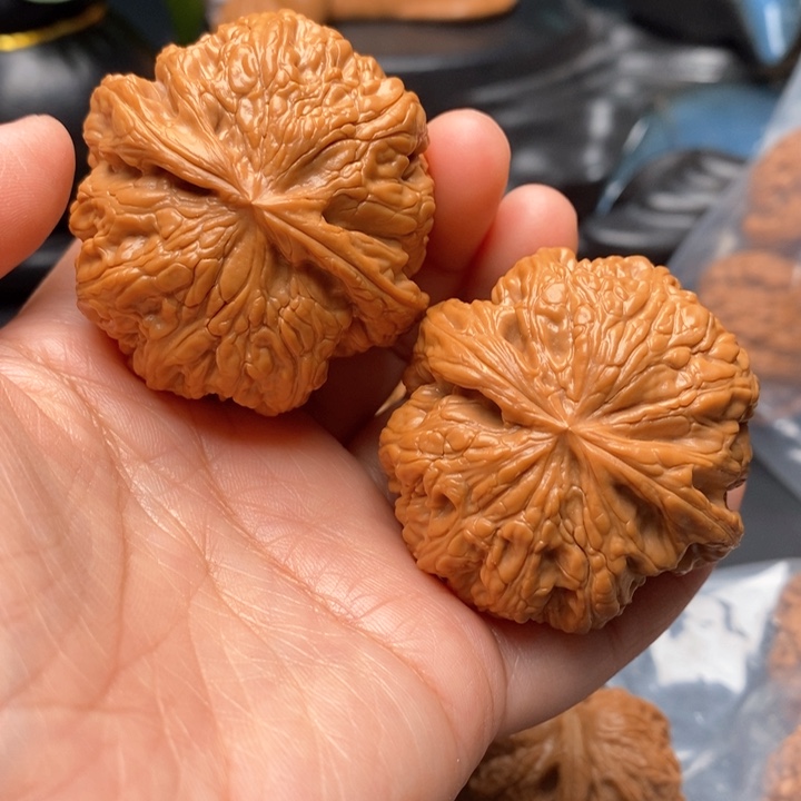 把件文玩核桃球筋46尺