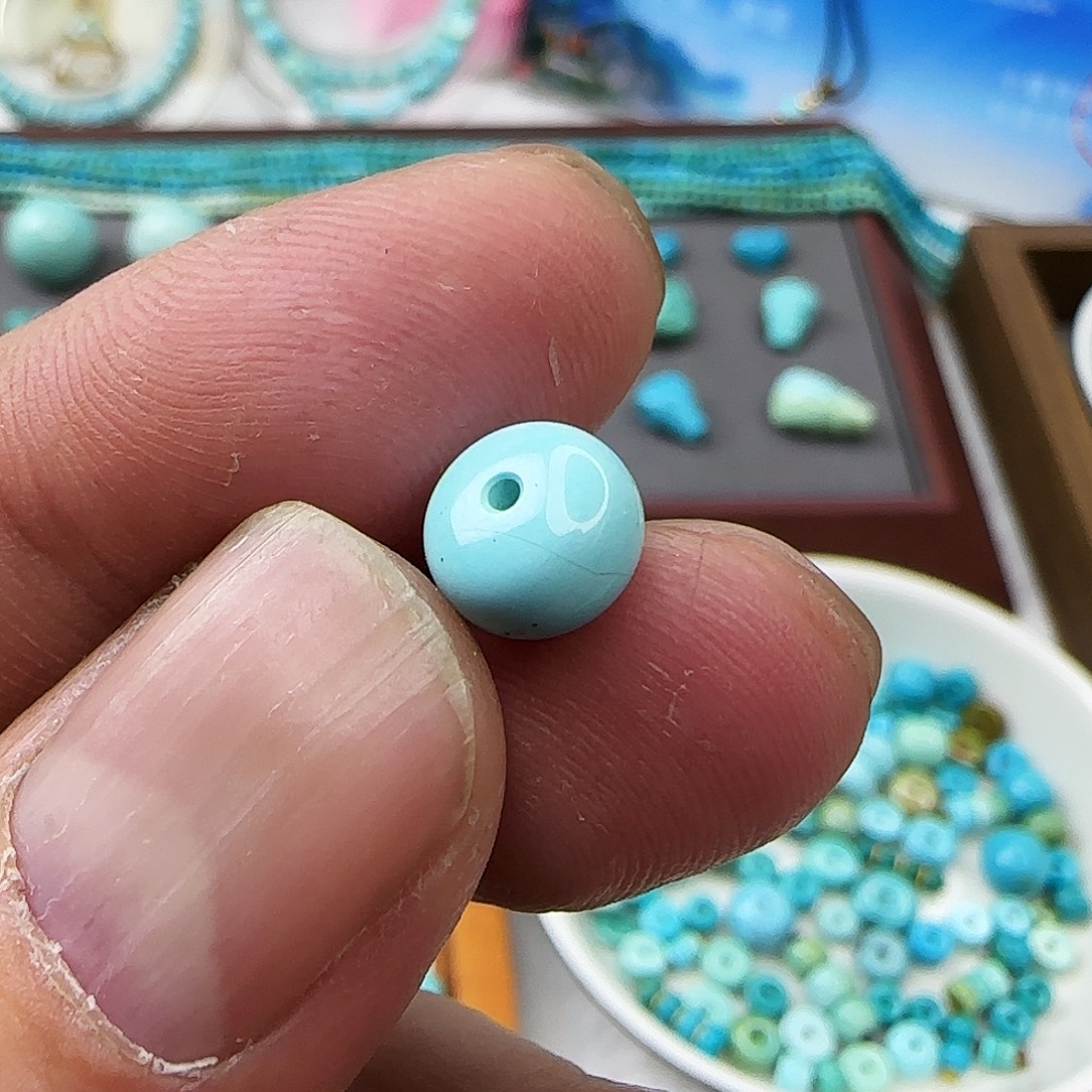 绿松石未镶嵌配饰