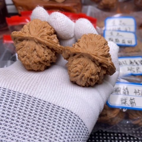 文玩核桃把件四座楼44