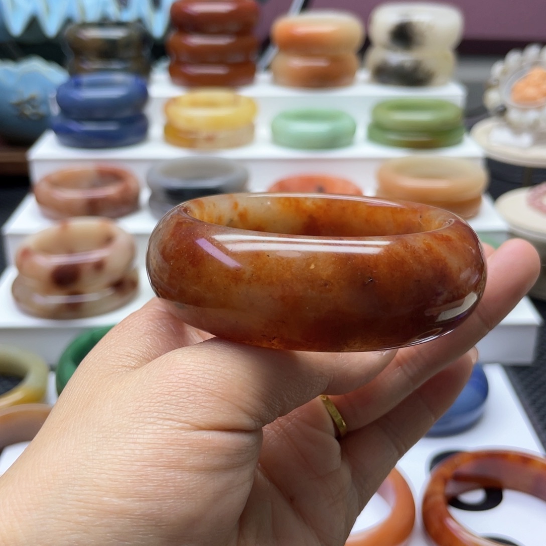 石英质玉手镯未镶嵌@**辣