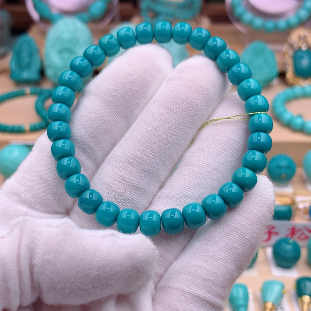 绿松石珠宝奇石未镶嵌