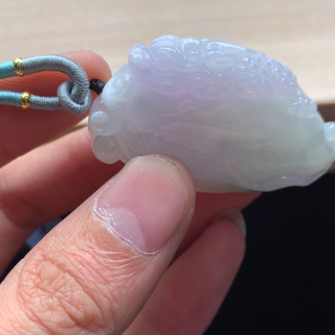 颈饰未镶嵌翡翠吊坠