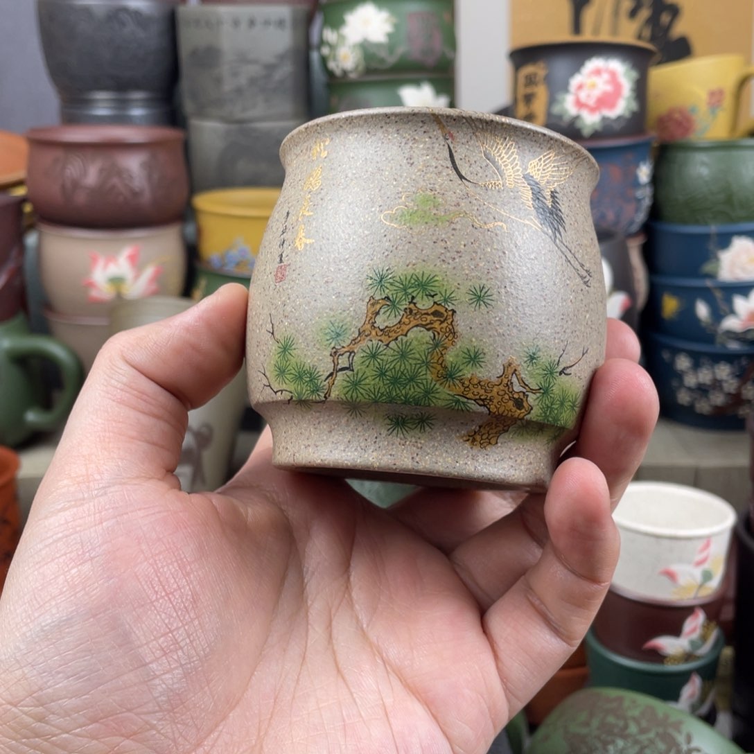 紫砂茶杯紫砂茶杯
