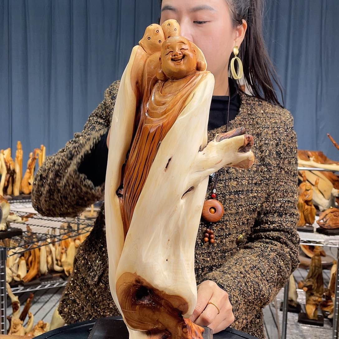 柏木（崖柏）随型艺术根雕
