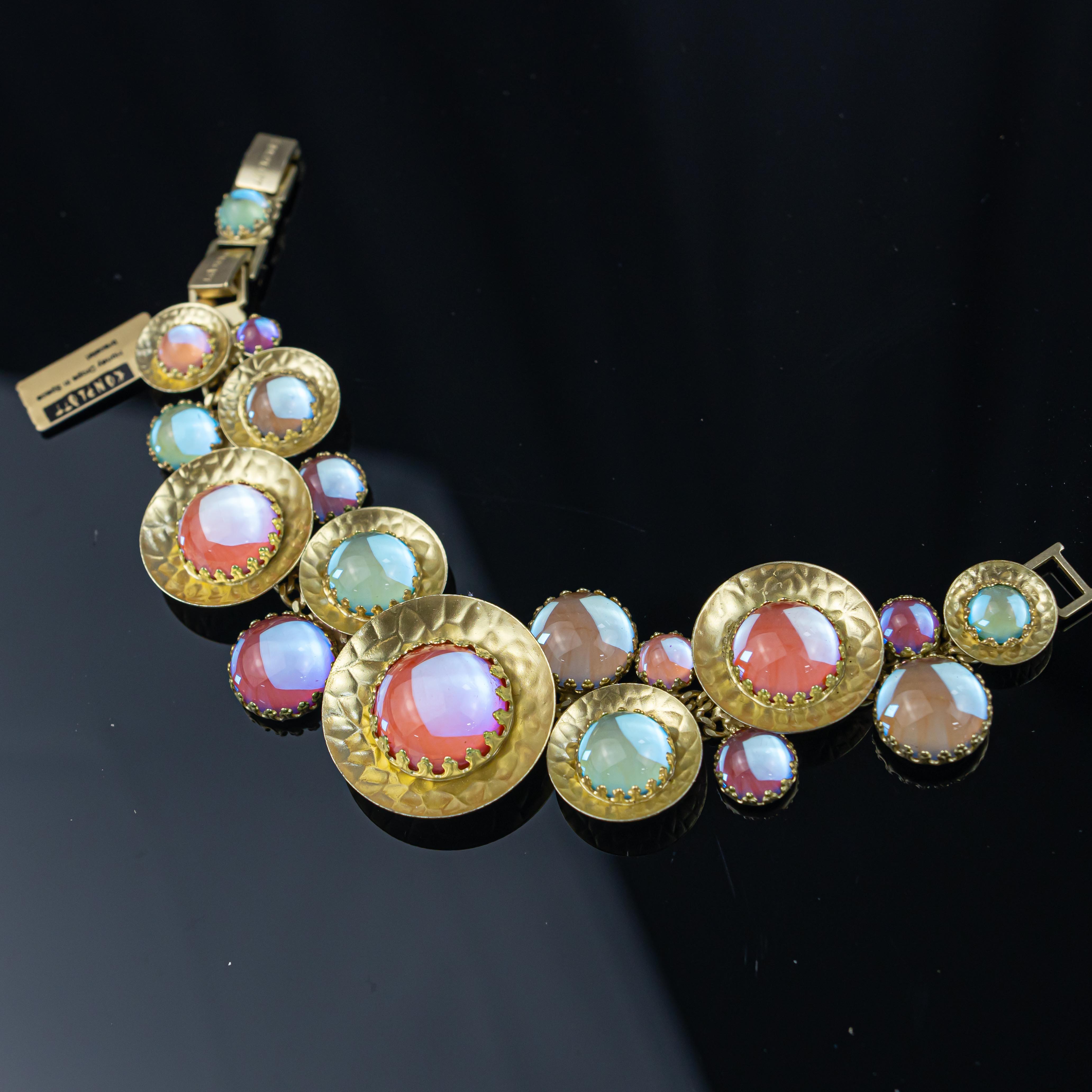 合金手链 中古女孩Vintage  德国KONPLOTT琉璃手链C442