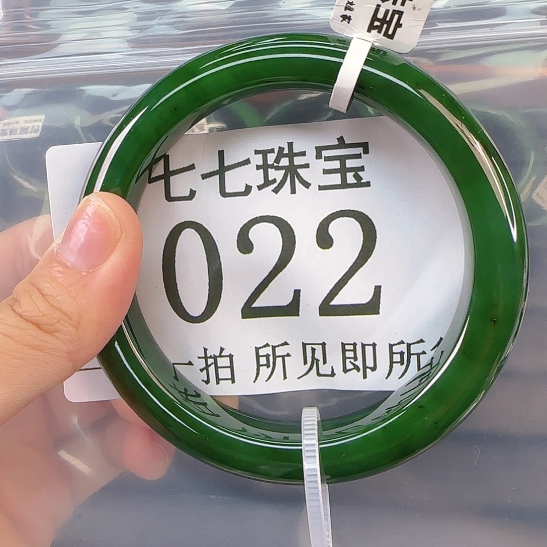 未镶嵌手镯和田玉静*手镯59 022