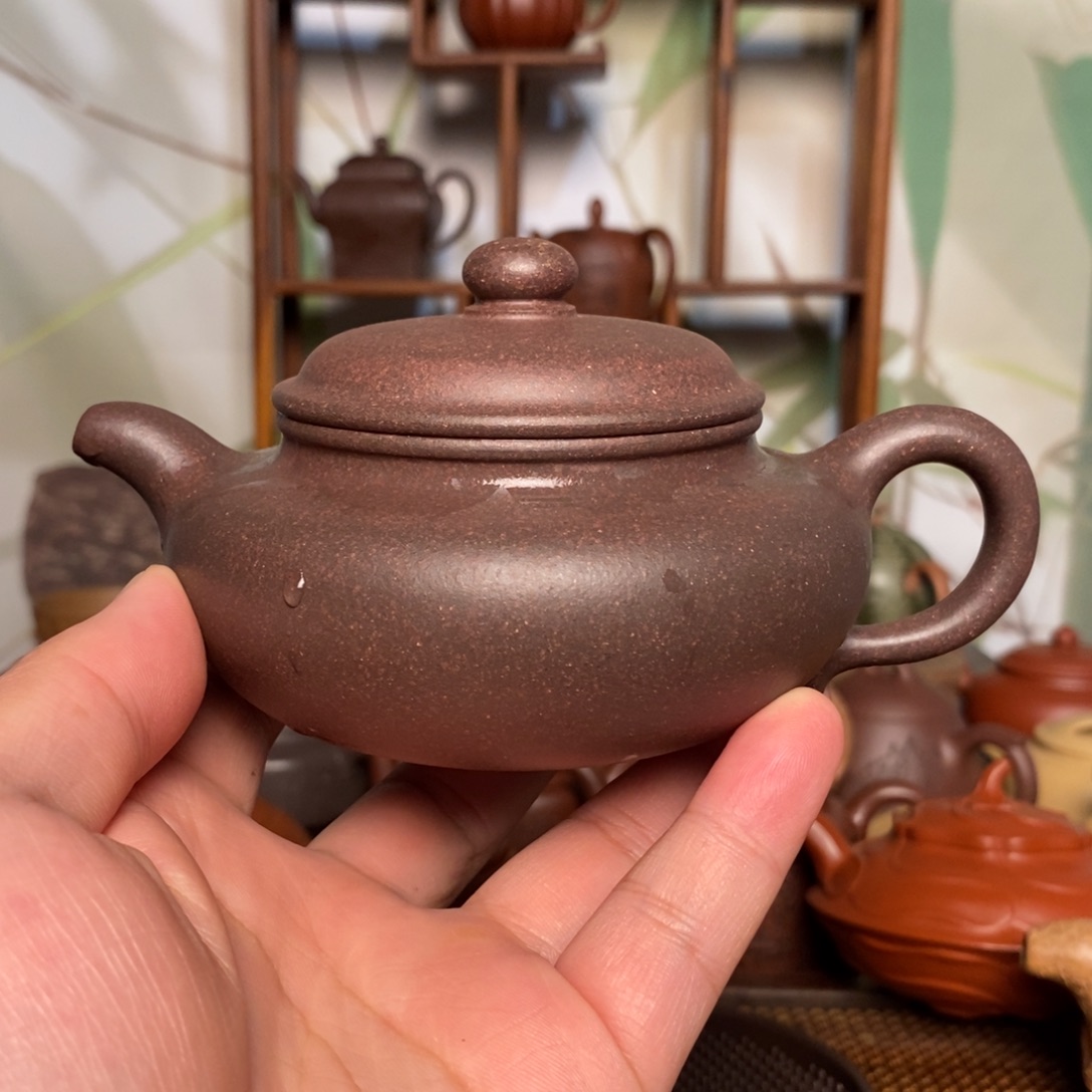 星***海茶壶紫砂精工半手仿古