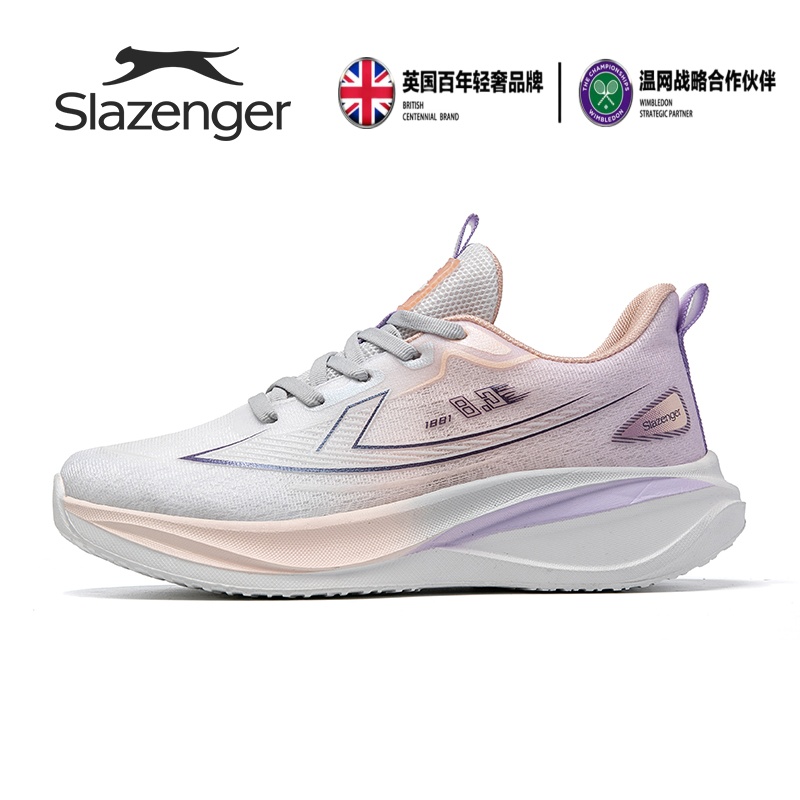 H【英国Slazenger】轻奢男女百搭轻便透气缓震休闲时尚网面鞋S80
