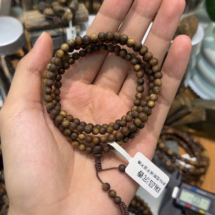 沉香碎屑沉香0.46圆珠