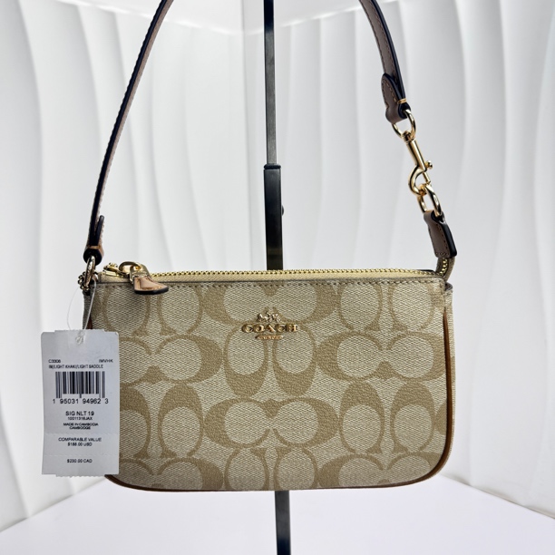 99新 COACH/蔻驰 老花麻将包/jm