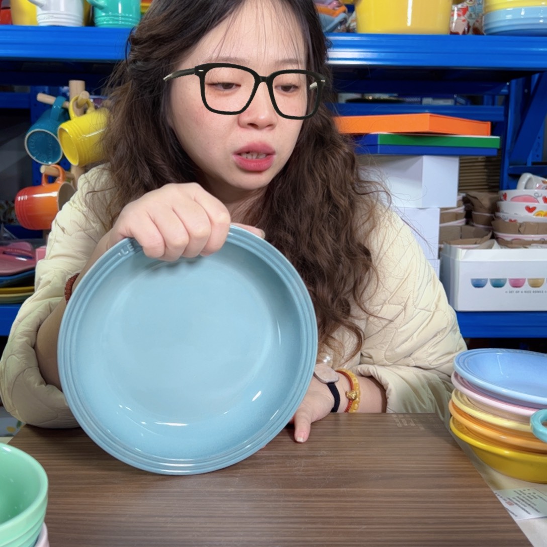 陶瓷海盐色大草帽