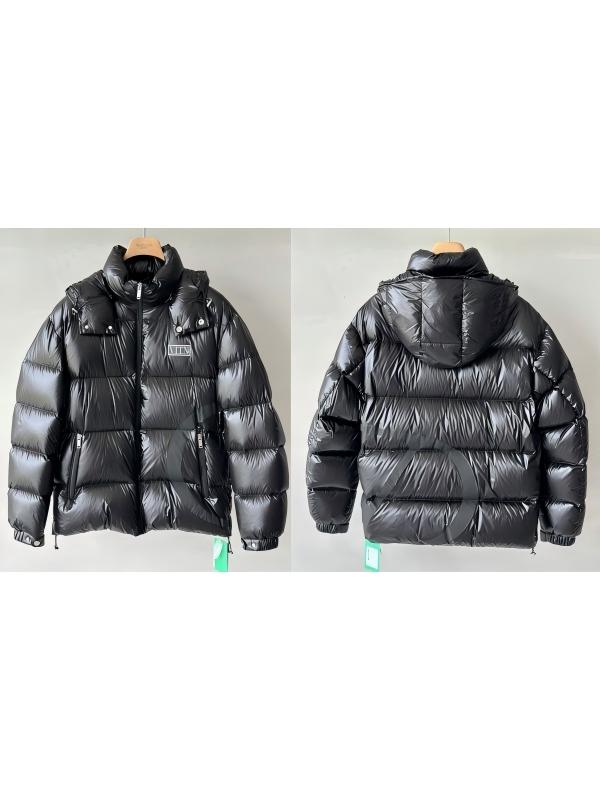 冬季新款男士羽绒服休闲连帽立领保暖加厚外套短款男款1VR176268