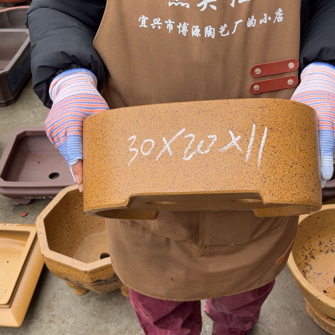 紫砂花盆盆景艺术