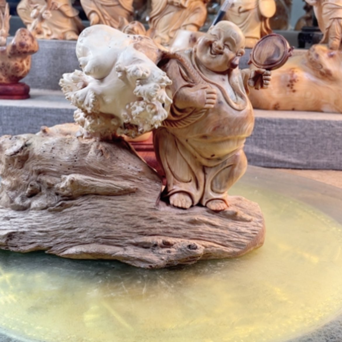 【闪购商品】柏木小*郎崖柏工艺品摆件