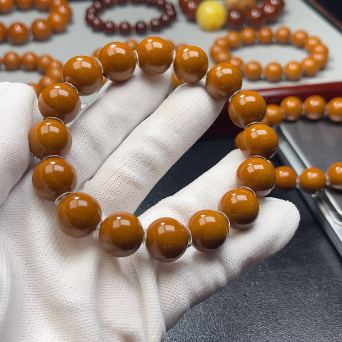 橄榄核手串1.4➕树王全品铁核小孔