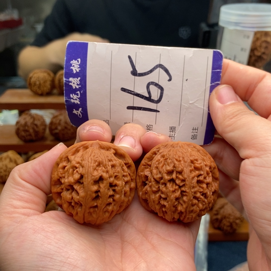 文玩核桃把件40凤凰台