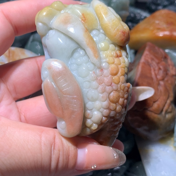 翡翠未镶嵌颈饰保真天然A货翡翠
