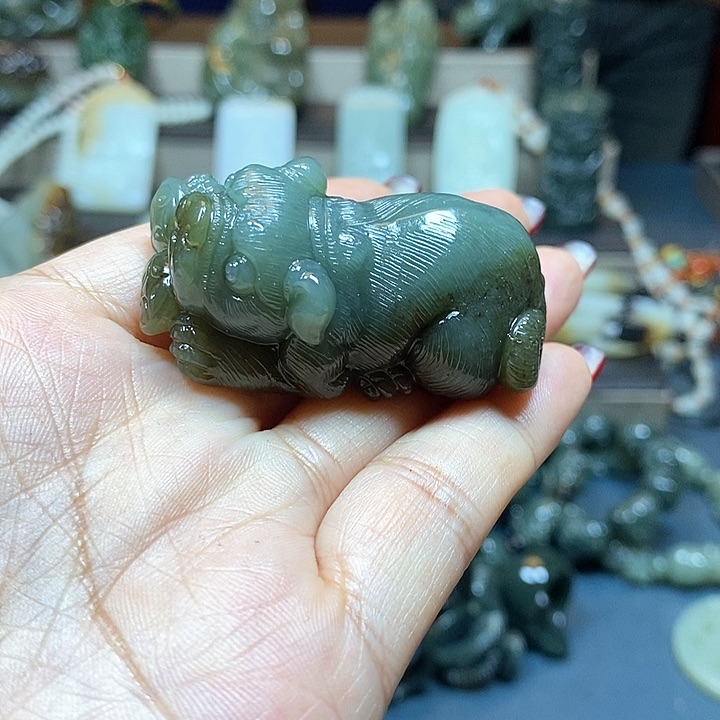 和田玉挂件未镶嵌