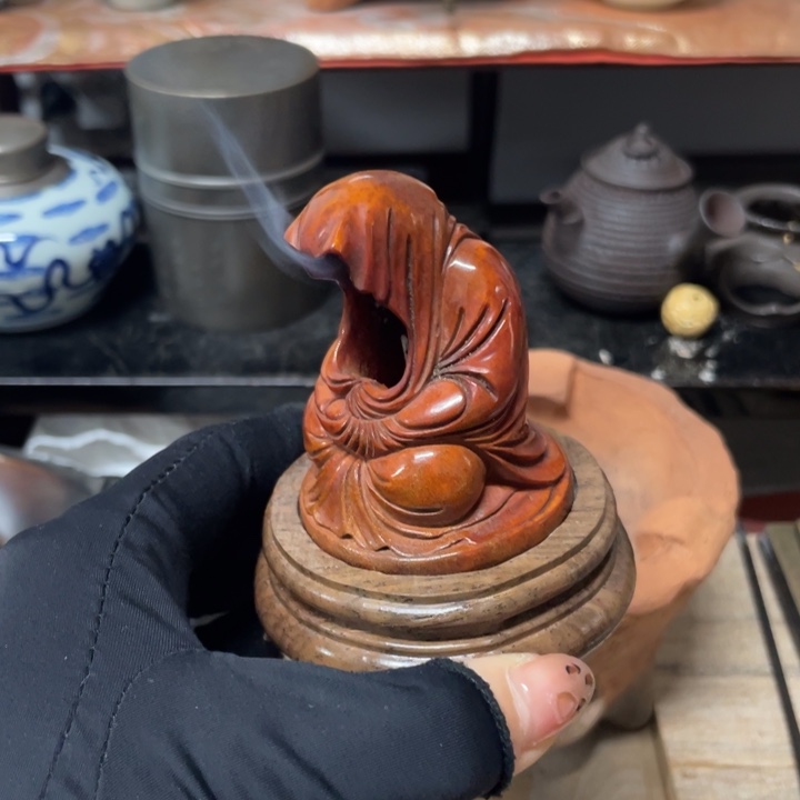 用****2木中古工艺品摆件