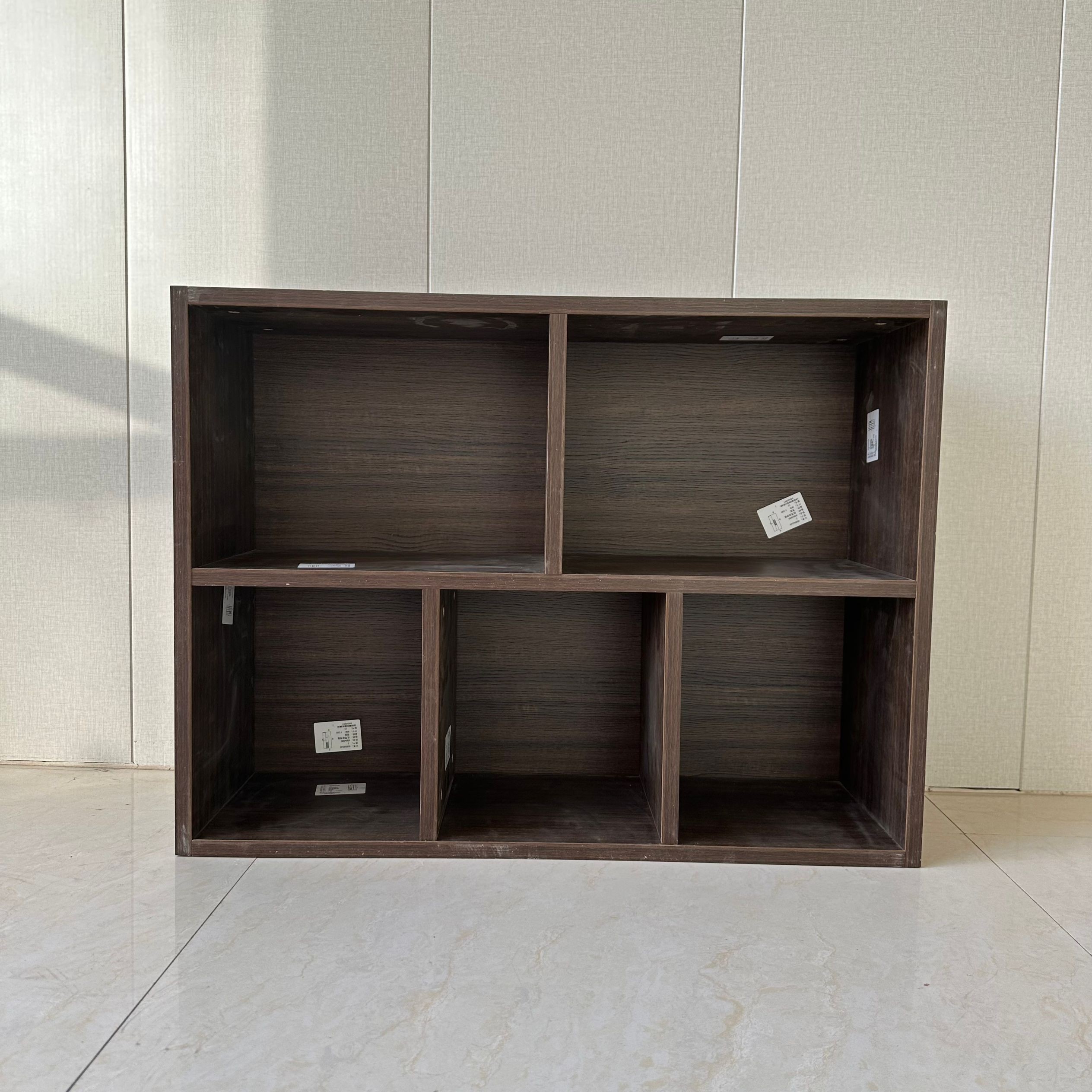 书架置物架落地柜子储物柜简易小书柜家用收纳柜组合多层矮格子柜