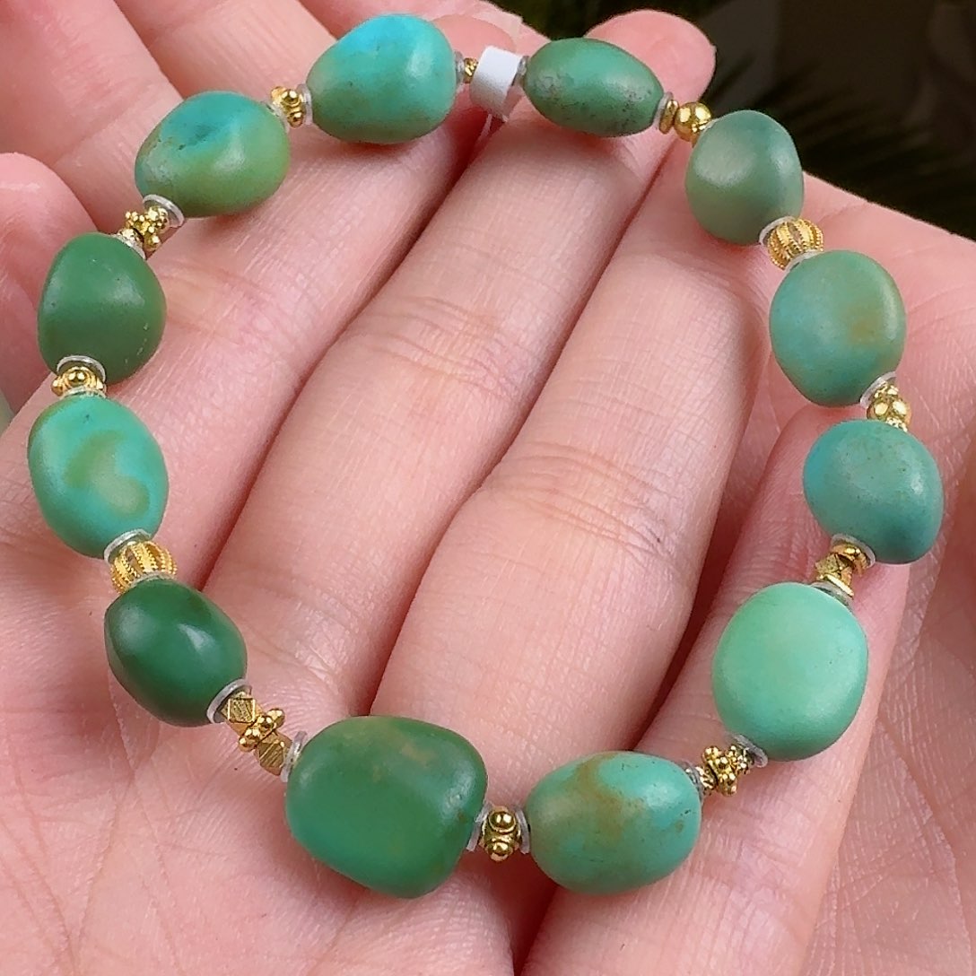 绿松石珠宝奇石未镶嵌