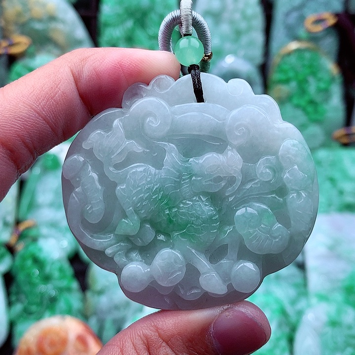 翡翠吊坠(不含链)未镶嵌