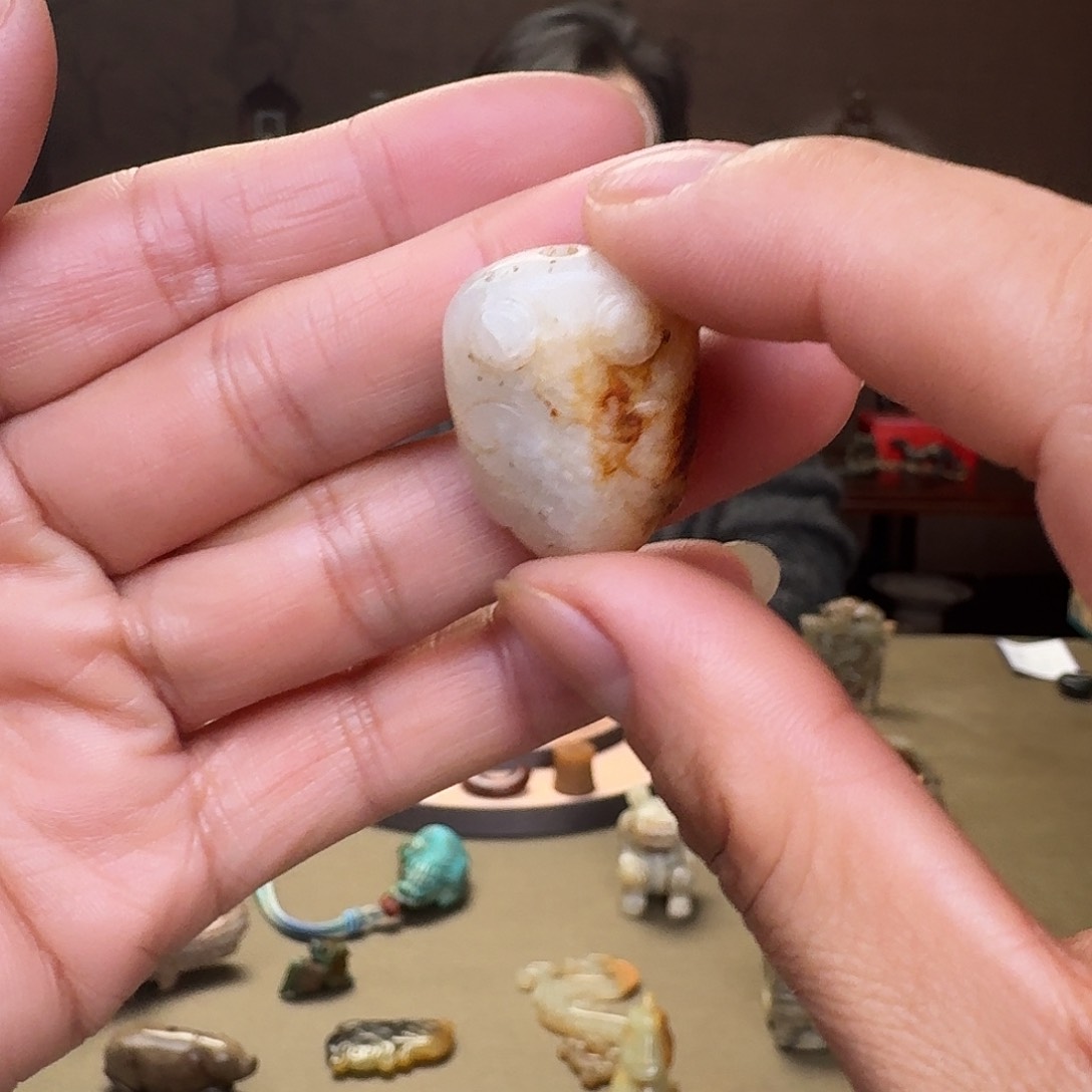 和田玉（糖玉）儒家金玉未镶嵌