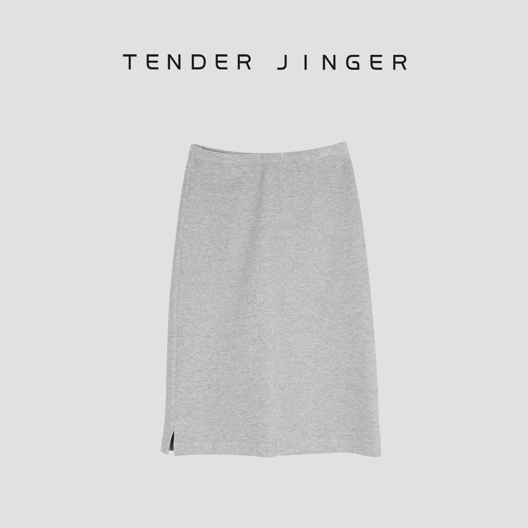 Tender Jinger时尚百搭休闲抽绳半身裙T52HSS30875