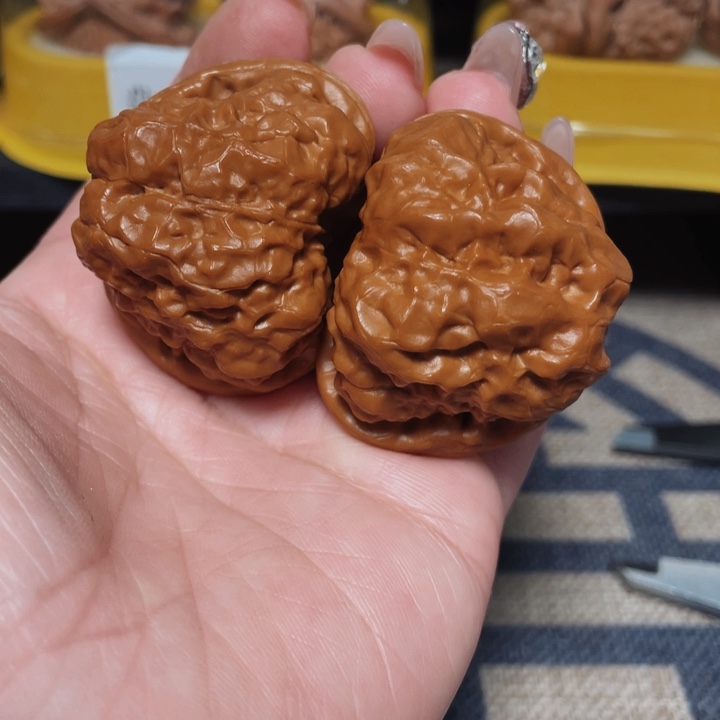 文玩核桃把件蛤蟆45