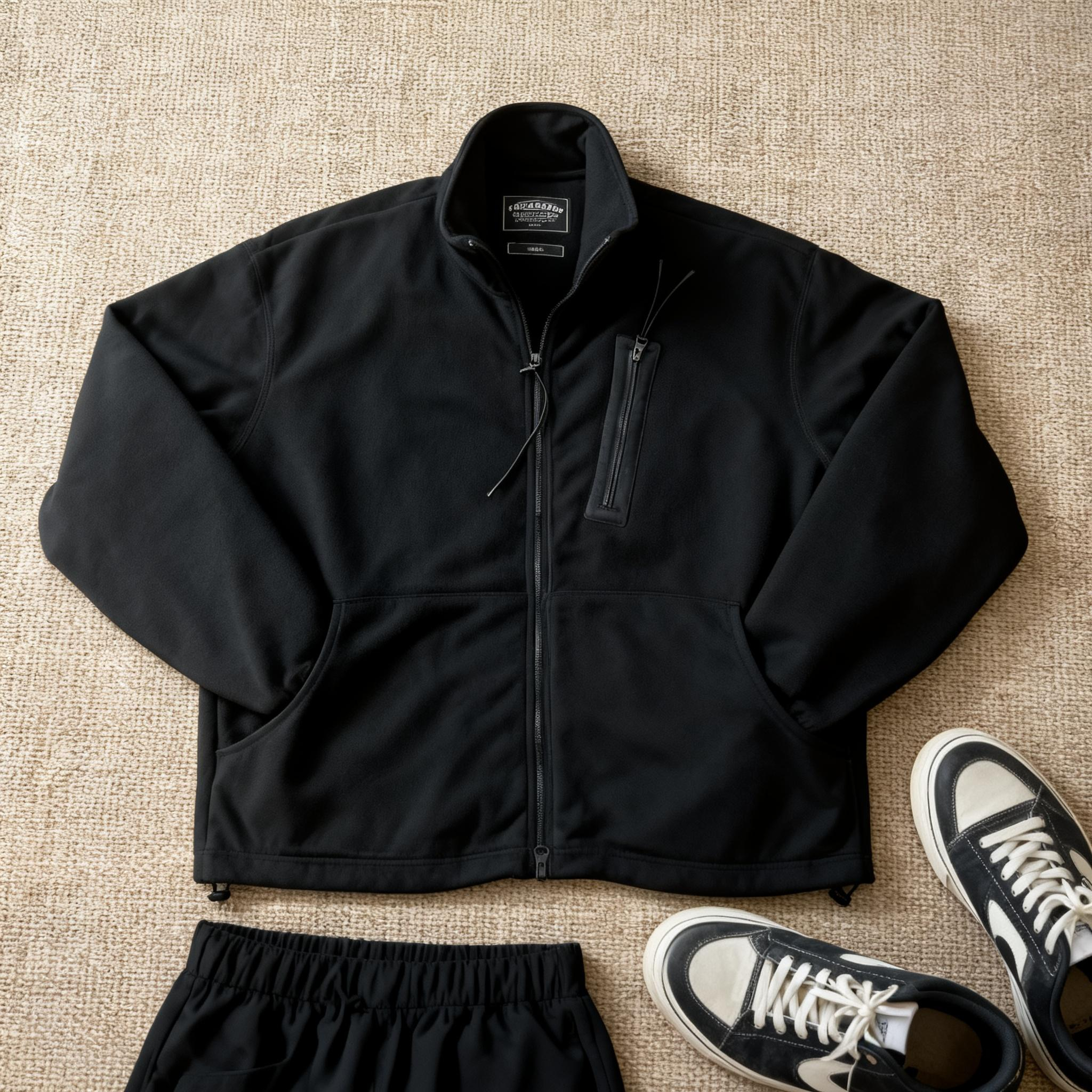 【外套】FR家-秋冬季男士摇粒绒夹克自发热内胆防风保暖外套00277WT