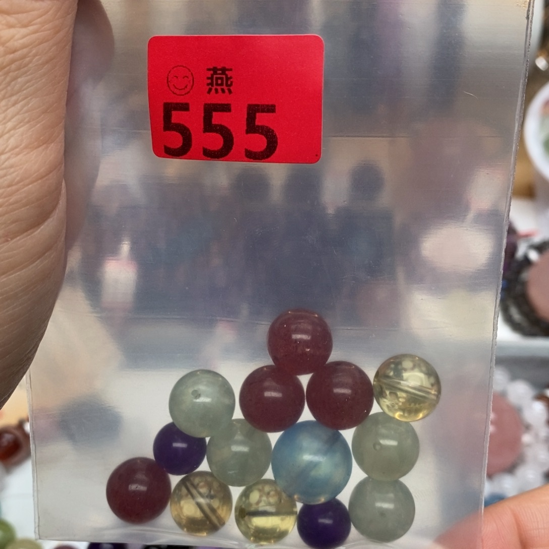 水晶手链未镶嵌多样性发一